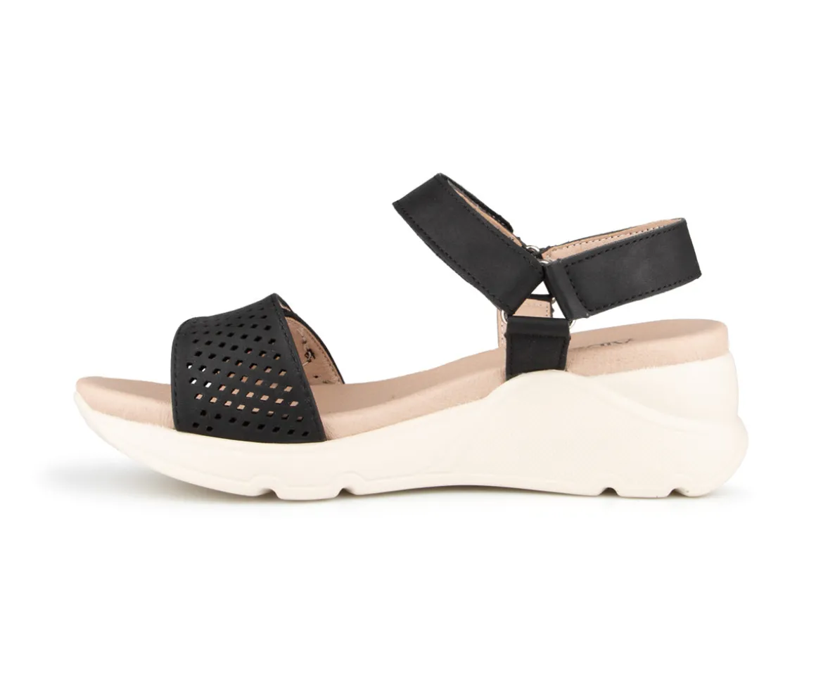 Macadamia - Sandales à talon compensé Alberto pour femmes