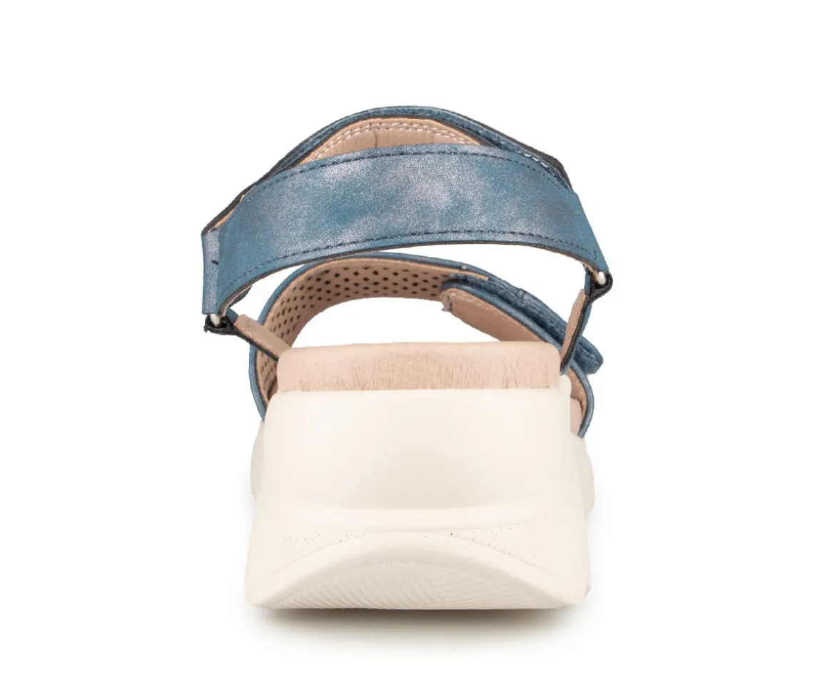 Macadamia - Sandales à talon compensé Alberto pour femmes