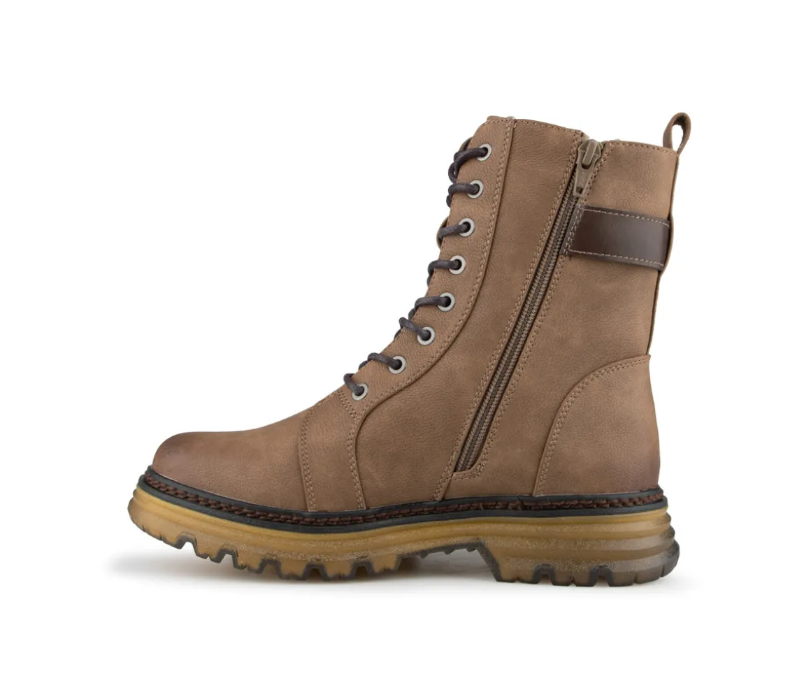 MADAGASCAR - Bottillons à talon plat Alberto pour femmes