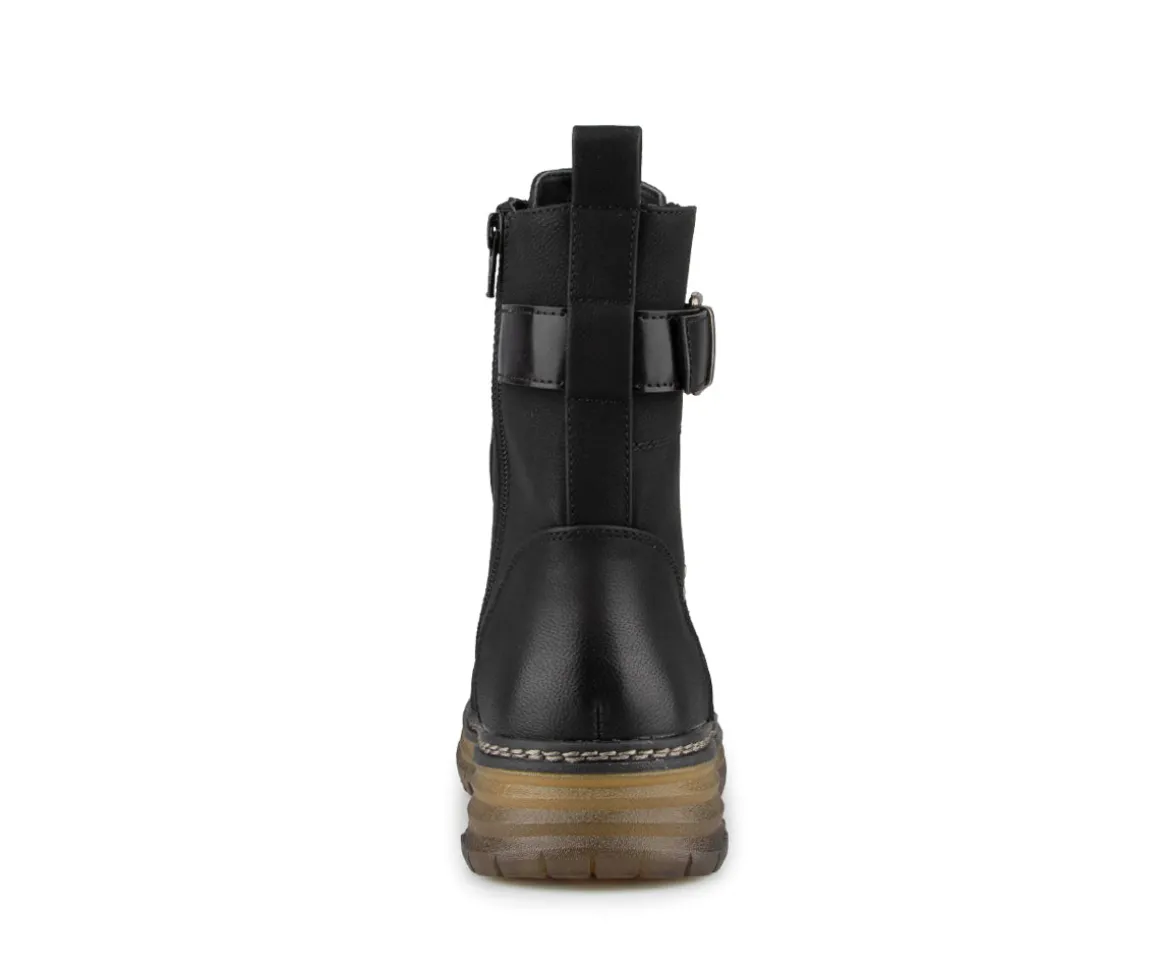 MADAGASCAR - Bottillons à talon plat Alberto pour femmes