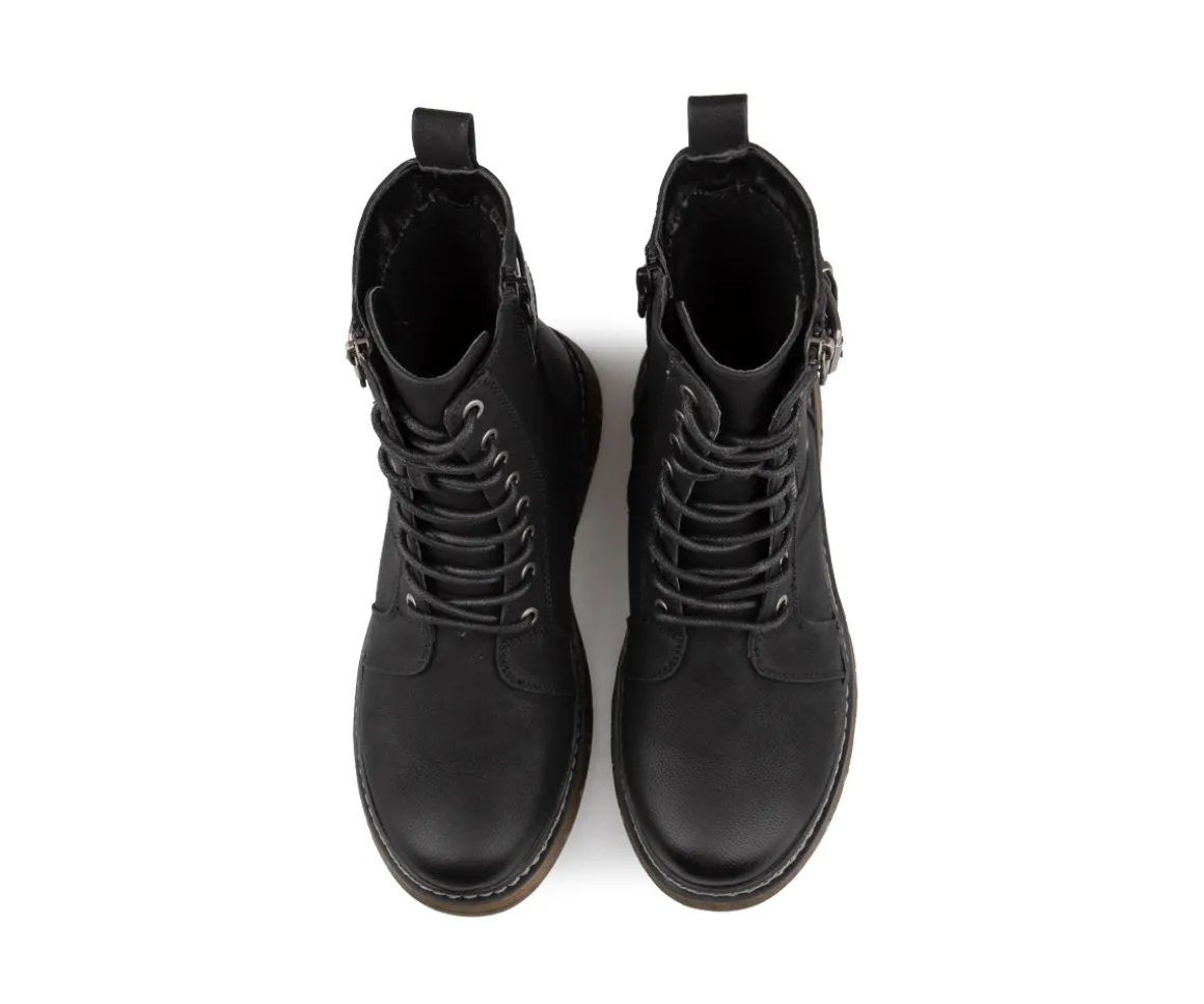 MADAGASCAR - Bottillons à talon plat Alberto pour femmes