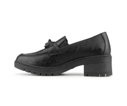 MAUDELINE - Flâneurs à carré haut Manathan pour femmes