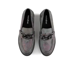 MAUDELINE - Flâneurs à carré haut Manathan pour femmes