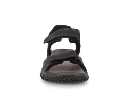 Pacific twin velcro - Sandales sports en cuir Imac pour hommes
