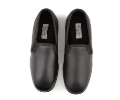 Pantoufles ComfortCare en cuir pour hommes - REALITY