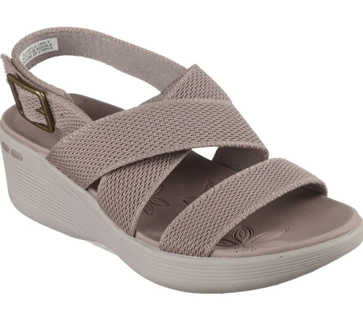 Pier lite - Sandales à talon compensé Skechers pour femmes