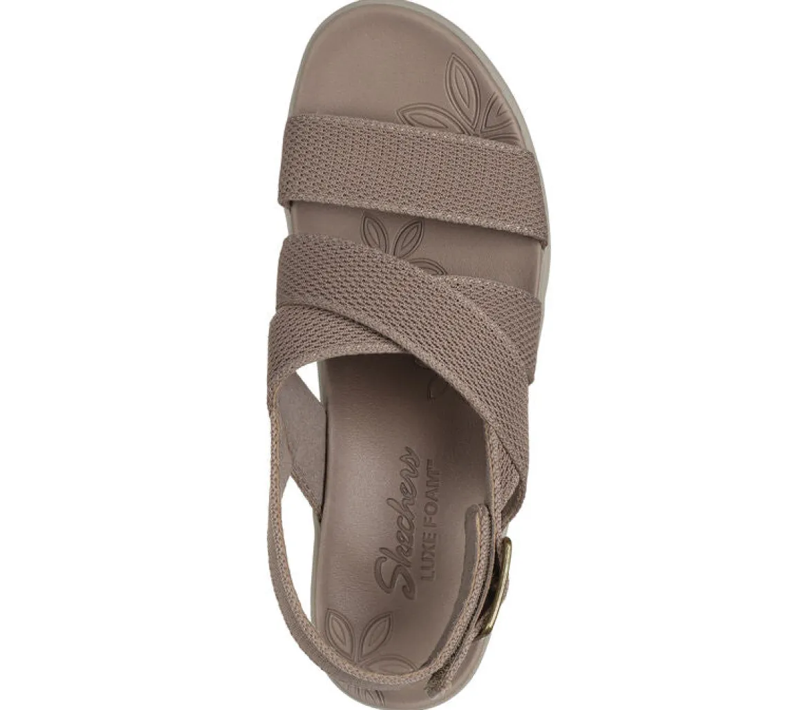 Pier lite - Sandales à talon compensé Skechers pour femmes