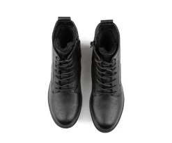 RACHENOV - Bottes en cuir synthétique Manathan pour femmes