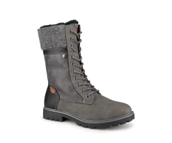 Ruibarbo - Bottes d'hiver Alberto pour femmes