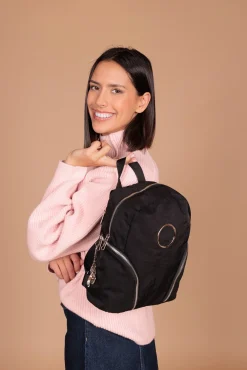 Sac à dos en nylon Alberto pour femmes - AVERO