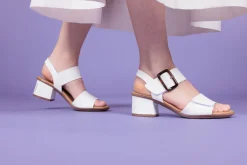 Sandales à talon Alberto pour femmes - Aguilocho