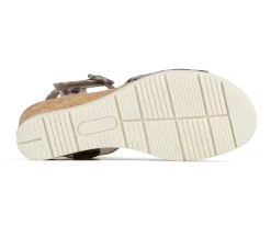 Sandales à talon compensé Alberto pour femmes - GUSTINA