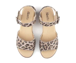 Sandales à talon compensé Alberto pour femmes - GUSTINA