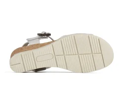 Sandales à talon compensé Alberto pour femmes - GUSTINA