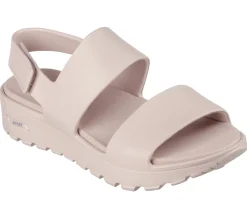 Sandales à talon compensé Skechers pour femmes - Foamies arch fit footsteps