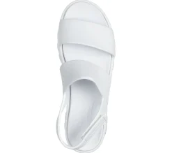 Sandales à talon compensé Skechers pour femmes - Foamies arch fit footsteps