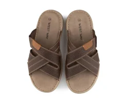 Sandales en cuir West Way pour hommes - PO