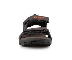 Sandales en nubuck Cliff pour hommes - SCORFANO