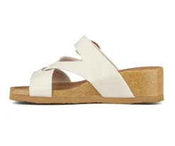 Sandales talon compensé Alberto pour femmes - CINTIA