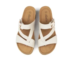 Sandales talon compensé Alberto pour femmes - CINTIA