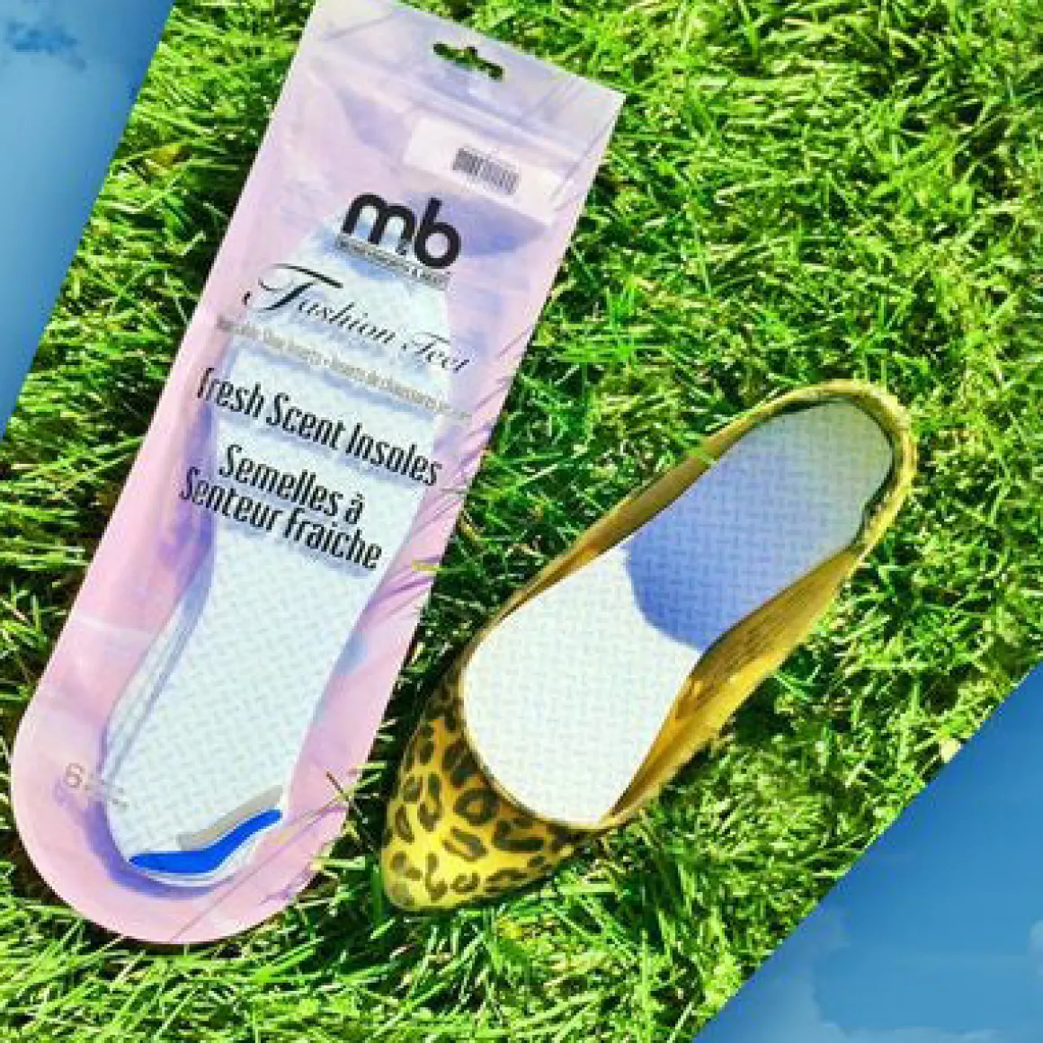 Semelles fraicheur - Pour les chaussures pour femmes