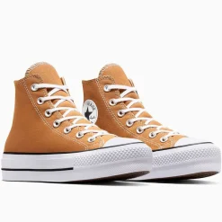 Souliers à plateforme Converse pour femmes - Canvas