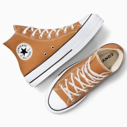 Souliers à plateforme Converse pour femmes - Canvas