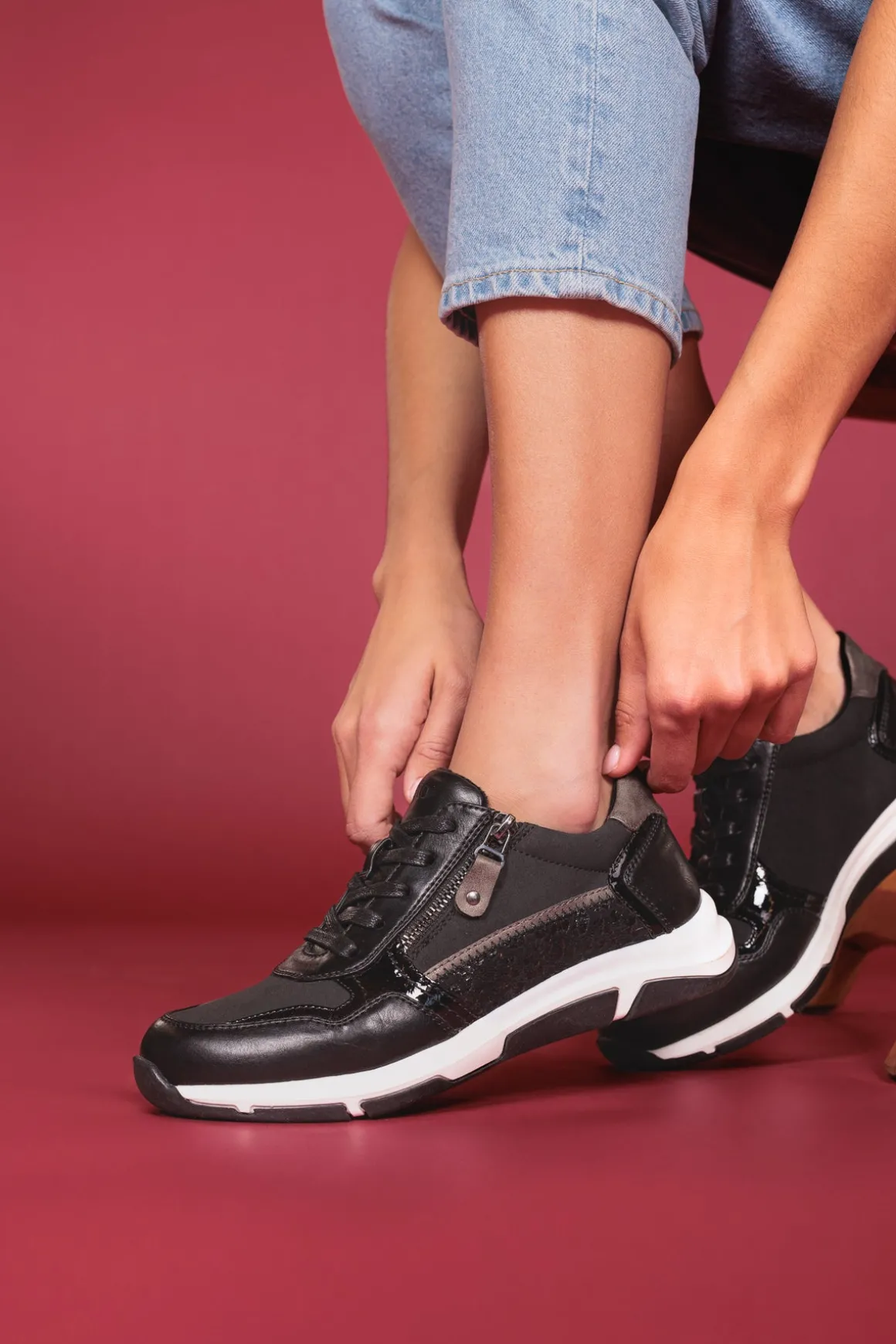 Souliers lacés Alberto pour femmes - SPINELLI