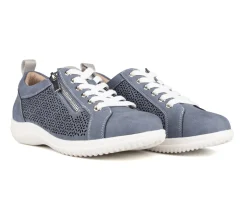 Souliers lacés perforés Alberto pour femmes - COLLYN