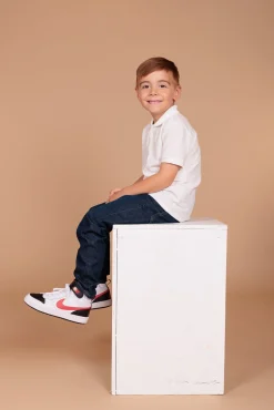 Souliers Nike pour garçons - COURT MID BOROUGH 2