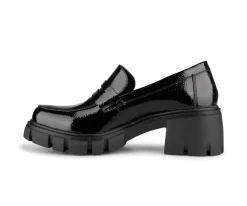 Uvalado - Souliers noirs à talons Alberto pour femmes